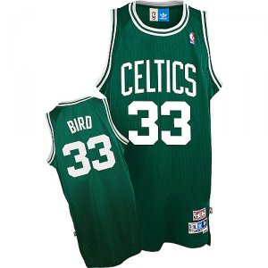 Maillot Boston Celtics Bird #33 Vert