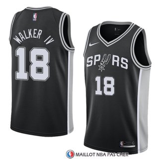Maillot San Antonio Spurs Lonnie Walker Iv 18 Icon 2017-18 Noir