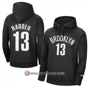 Veste a Capuche Brooklyn Nets James Harden Noir