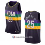 Maillot New Orleans Pelicans Trey Murphy III NO 25 Ville 2022-23 Volet