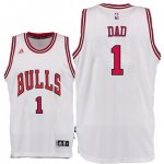 Maillot Fete des Peres Bulls Dad 1 Blanc