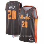 Maillot Orlando Magic Markelle Fultz NO 20 Ville 2021-22 Marron