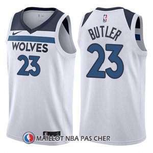 Maillot Minnesota Timberwolves Jimmy Butler 23 2017-18 Blanc