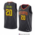 Maillot Atlanta Hawks John Collins Icon 2018-19 Noir