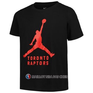 Maillot Manche Courte Toronto Raptors Essential Jumpman Noir