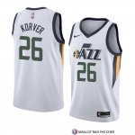Maillot Utah Jazz Kyle Korver Association 2018 Blanc