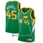 Maillot Utah Jazz Donovan Mitchell Earned 2020-21 Vert