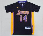 Maillot Lakers Manche Courte Lakers Ingram 14 Noir