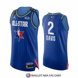 Maillot All Star 2020 Los Angeles Lakers Anthony Davis Authentique Bleu