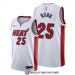 Maillot Miami Heat Kendrick Nunn Association 2019-20 Blanc