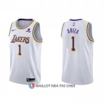 Maillot Los Angeles Lakers Trevor Ariza NO 1 Association 2021-22 Blanc