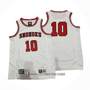 Maillot Shohoku Sakuragi NO 10 Blanc