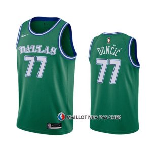 Maillot Dallas Mavericks Luka Doncic Hardwood Classics 2020-21 Vert