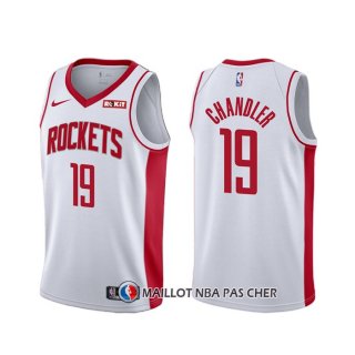 Maillot Houston Rockets Tyson Chandler Association Blanc
