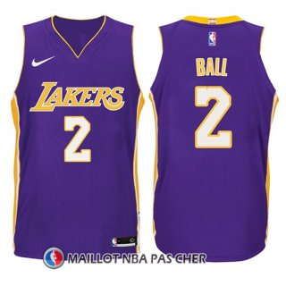 Maillot Enfant Los Angeles Lakers Lonzo Ball Statement 2017-18 2 Volet