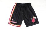 Short retro de Noir Miami Heat NBA