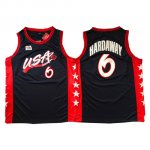 Maillot USA 1996 Hardaway 6 Noir Maillot USA 1996 Hardaway 6 Noir