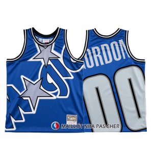 Maillot Orlando Magic Aaron Gordon Mitchell & Ness Big Face Bleu