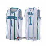 Maillot Charlotte Hornets Malik Monk Classic Blanc