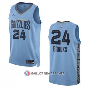 Maillot Memphis Grizzlies Dillon Brooks NO 24 Statement 2022-23 Bleu