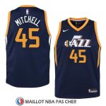 Maillot Enfant Jazz Donovan Mitchell 45 Icon 2017-18 Bleu