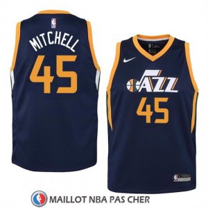 Maillot Enfant Jazz Donovan Mitchell 45 Icon 2017-18 Bleu