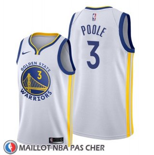 Maillot Golden State Warriors Jordan Poole Association Blanc