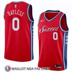 Maillot Philadelphia 76ers Jerryd Bayless No 0 Statement 2018 Rouge