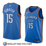 Maillot Oklahoma City Thunder Kyle Singler No 15 Icon 2018 Bleu