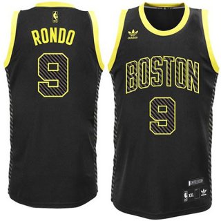 Maillot Alimentation Mode Celtics Rondo 9 Noir