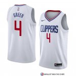 Maillot Los Angeles Clippers Jamychal Vert Association 2018 Blanc