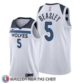 Maillot Minnesota Timberwolves Malik Beasley Association 2019-20 Blanc