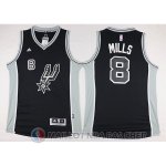 Maillot San Antonio Spurs Mills #8 Noir