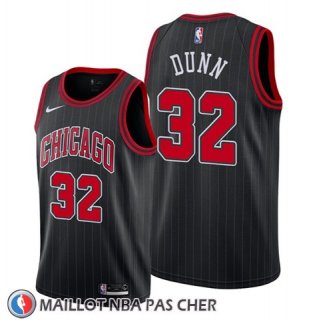 Maillot Chicago Bulls Kris Dunn Statement Edition Noir