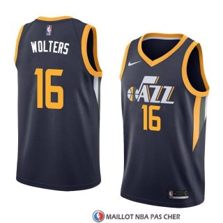 Maillot Utah Jazz Nate Wolters Icon 2018 Bleu