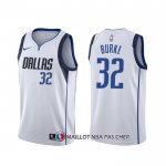 Maillot Dallas Mavericks Trey Burke Association 2020 Blanc