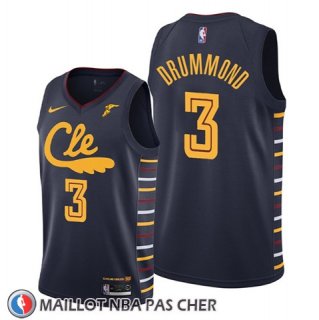 Maillot Cleveland Cavaliers Andre Drummond Ville 2019-20 Bleu