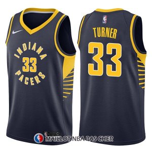 Maillot Indiana Pacers Myles Turner Icon 33 2017-18 Bleu