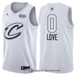 Maillot All Star 2018 Cleveland Cavaliers Kevin Love 0 Blanc