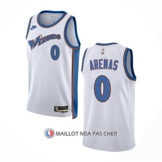 Maillot Washington Wizards Gilbert Arenas NO 0 Classic 2022-23 Blanc