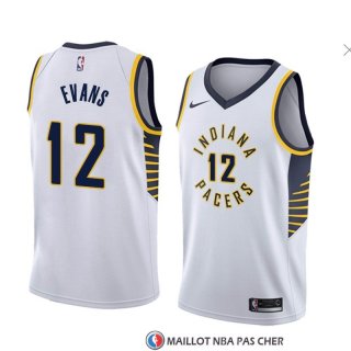 Maillot Indiana Pacers Tyreke Evans Association 2018 Blanc