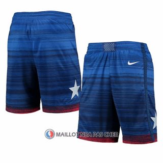 Short USA 2020 Bleu