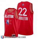 Maillot All Star 2020 Milwaukee Bucks Khris Middleton Rouge