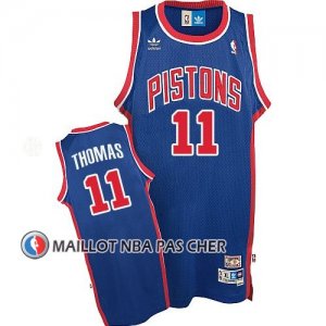 Maillot Detroit Pistons Isiah Thomas Retro Bleu