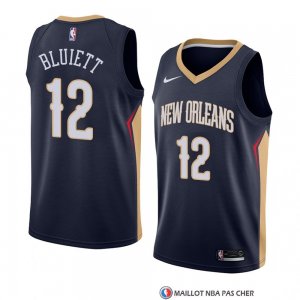 Maillot New Orleans Pelicans Trevon Bluiett Icon 2018 Bleu