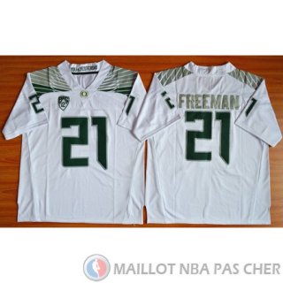 Maillot NCAA Royce Freeman Blanc