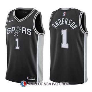 Maillot San Antonio Spurs Kyle Anderson Icon 1 2017-18 Noir