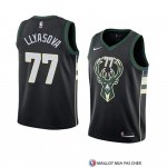 Maillot Milwaukee Bucks Ersan Llyasova Statement 2018 Noir