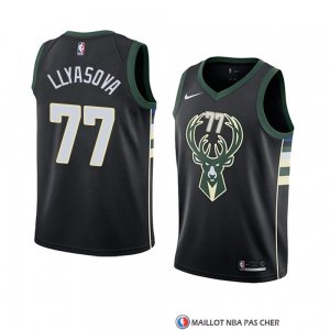 Maillot Milwaukee Bucks Ersan Llyasova Statement 2018 Noir