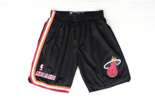 Short retro de Noir Miami Heat NBA